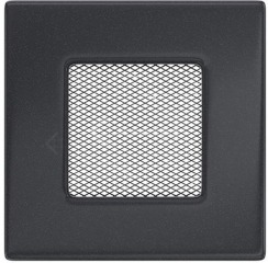 Решітка для каміну Kratki 11x11 графітова