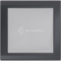Решітка для каміну Kratki 22х22 графітова
