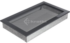 Решітка для каміну Kratki 22х37 графітова. Фото 2