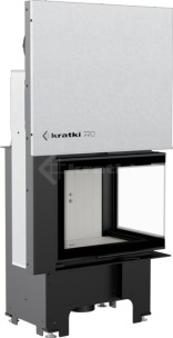Камінна топка Kratki VN 610/430 права BS гільйотина. Фото 3