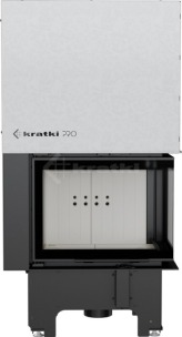 Камінна топка Kratki VN 610/430 права BS гільйотина. Фото 2