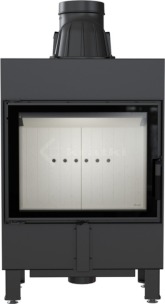 Каминная топка Kratki Lucy 12 Slim DG с двойным стеклом. Фото 2