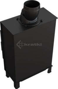 Каминная топка Kratki Lucy 12 Slim DG с двойным стеклом. Фото 4