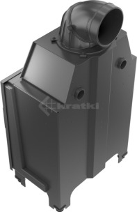 Камінна топка Kratki MBM 10 DG з подвійним склом. Фото 4