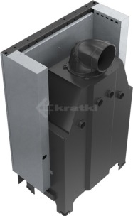 Камінна топка Kratki MBO 15 гільйотина. Фото 4