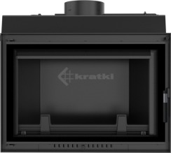 Каминная топка Kratki Wiktor 12 Deco с водяным контуром. Фото 2