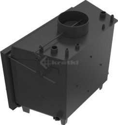 Каминная топка Kratki Wiktor 12 Deco с водяным контуром. Фото 3