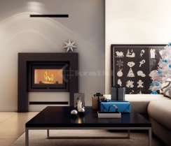 Камінна топка Kratki Oliwia 22 Deco з водяним контуром. Фото 2