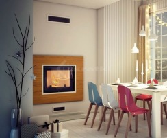 Камінна топка Kratki Amelia 30 Deco з водяним контуром. Фото 2
