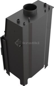 Камінна топка Kratki MBZ 13 з водяним контуром та подвійним склом. Фото 4