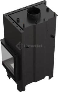 Камінна топка Kratki MBZ 13 права BS з водяним контуром. Фото 4