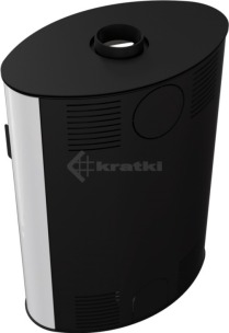 Піч Kratki Koza AB S/2 кахель білий. Фото 4