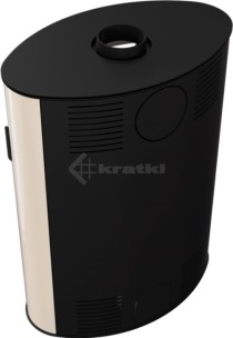 Піч Kratki Koza AB S/2 кахель кремовий. Фото 4
