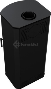 Піч Kratki Koza Titan Glass панорамна. Фото 4