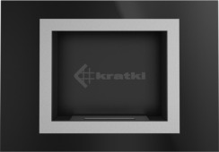 Біокамін Kratki Oscar чорний TÜV. Фото 4
