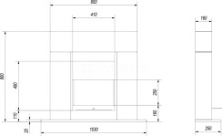 Біокамін Kratki Whiskey 2 гранітний TÜV. Фото 6