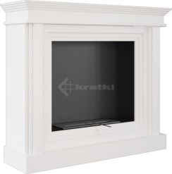 Биокамин Kratki Virgo белый TÜV. Фото 2
