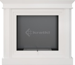 Биокамин Kratki Virgo белый TÜV. Фото 3