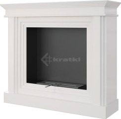 Биокамин Kratki Virgo белый TÜV. Фото 4