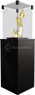 Газовий обігрівач Kratki Patio Mini сталь