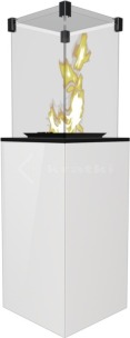 Газовий обігрівач Kratki Patio Mini білий