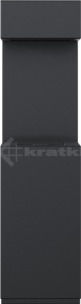 Газовий обігрівач Kratki Sierra з вогнищем AQF 02. Фото 2
