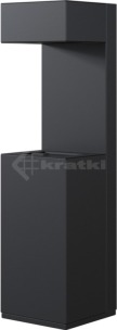 Газовий обігрівач Kratki Sierra з вогнищем AQF 02. Фото 3