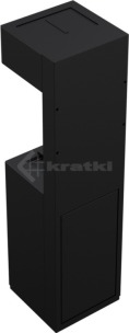 Газовий обігрівач Kratki Sierra з вогнищем AQF 02. Фото 4