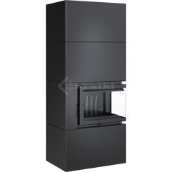 Модульний камін Kratki Simple Box P/S/Black 8 кВт. Фото 3