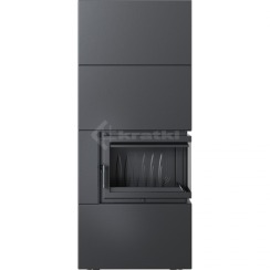 Модульний камін Kratki Simple Box P/S/Black 8 кВт. Фото 2