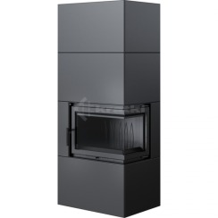 Модульний камін Kratki Simple Box P/S/Black 8 кВт