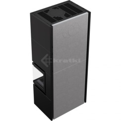 Модульний камін Kratki Simple Box P/S/Black 8 кВт. Фото 4