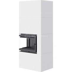 Модульний камін Kratki Simple Box L/S/Bianco 8 кВт. Фото 3
