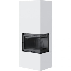 Модульний камін Kratki Simple Box P/S/Bianco 8 кВт