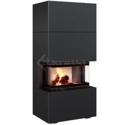 Модульний камін Kratki Home Easy Box NBC 7 Black. Фото 4
