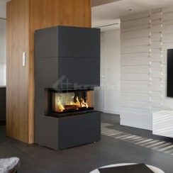 Модульний камін Kratki Home Easy Box NBC 7 Black. Фото 6