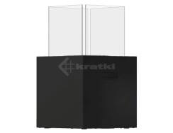 Біокамін Kratki Tower Mini. Фото 2