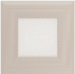 Решітка для каміну Kratki Oskar 11x11 кремова