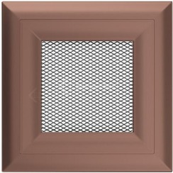 Решітка для каміну Kratki Oskar 11x11 мідна