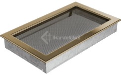 Решітка для каміну Kratki 22х37 позолочена. Фото 2