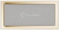 Решітка для каміну Kratki 22х45 позолочена