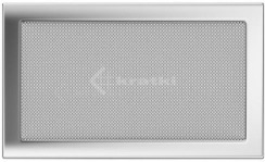 Решітка для каміну Kratki 22х37 нікельована