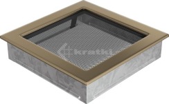 Решетка для камина Kratki 22х22 золото гальваническое. Фото 2
