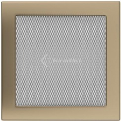 Решітка для каміну Kratki 22х22 золото гальванічне