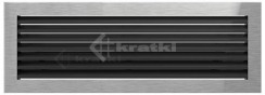 Решітка для каміну Kratki Fresh 17х49 шліфована