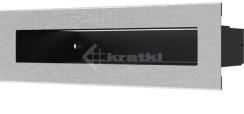 Решітка для каміну Kratki Luft 45S 6x20 шліфована. Фото 2