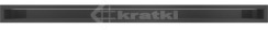 Решітка для каміну Kratki Luft 45SF 6x100 чорна