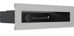 Решітка для каміну Kratki Luft 45SF 6x20 шліфована. Фото 3