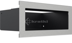 Решітка для каміну Kratki Luft 45SF 9x20 шліфована. Фото 3