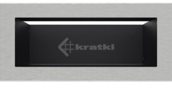 Решітка для каміну Kratki Luft 45SF 9x20 шліфована
